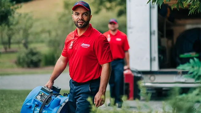 Rainbow Restoration’s emergency response team responds to a water damage loss at a property in Broomfield, CO.