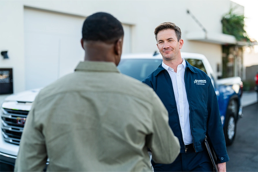 Rainbow Restoration of Greenville’s emergency response property restoration services in Simpsonville, SC.