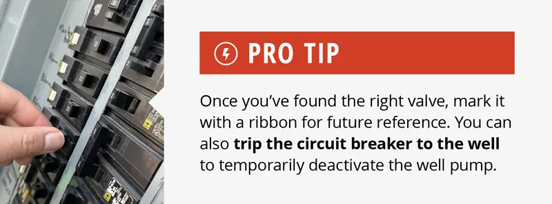 Circuit Breaker Shutoff Pro Tip
