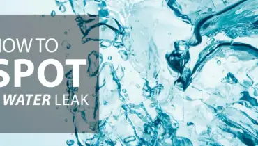 Water Leak banner.